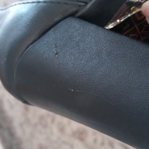 NWOT J. Adams Elaine size 10 with 3.5"heel  black leather Upper - Picture 12 of 12